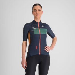 SPORTFUL Kolesarski dres s kratkimi rokavi - BREAKOUT SUPERGIARA - modra