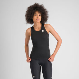 SPORTFUL Kolesarski dres brez rokavov - SUPERGIARA - črna