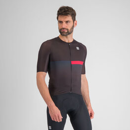SPORTFUL Kolesarski dres s kratkimi rokavi - BOMBER - črna