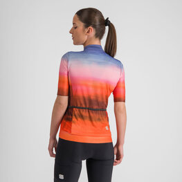 SPORTFUL Kolesarski dres s kratkimi rokavi - FLOW SUPERGIARA - rdeča/modra