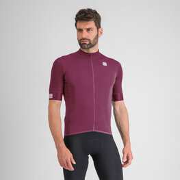 SPORTFUL Kolesarski dres s kratkimi rokavi - SRK - bordo