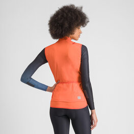 SPORTFUL Kolesarski brezrokavnik - FIANDRE PRO W - oranžna