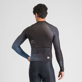 SPORTFUL Kolesarski dres z dolgimi rokavi zimski - BODYFIT PRO THERMAL - črna