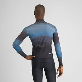 SPORTFUL Kolesarski dres z dolgimi rokavi zimski - FLOW SUPERGIARA THERMAL - modra