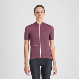 SPORTFUL Kolesarski dres s kratkimi rokavi - CLASSIC W - bordo