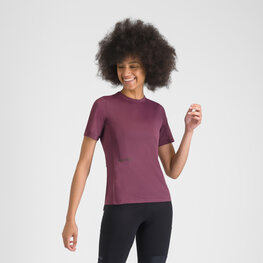 SPORTFUL Kolesarska  majica s kratkimi rokavi - SUPERGIARA W - bordo