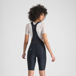SPORTFUL Kolesarske kratke hlače z naramnicami - GIARA 2 W - črna