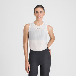 SPORTFUL Kolesarska  majica brez rokavov - PRO BASELAYER W - bela