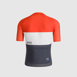SPORTFUL Kolesarski dres s kratkimi rokavi - SUPERNOVA HERITAGE - modra/bela/rdeča/rumena