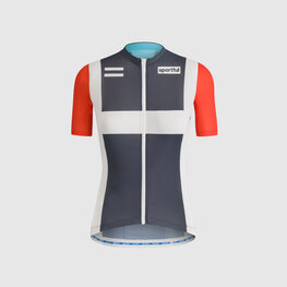 SPORTFUL Kolesarski dres s kratkimi rokavi - CLASSIC HERITAGE W - modra/bela/rdeča
