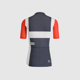 SPORTFUL Kolesarski dres s kratkimi rokavi - CLASSIC HERITAGE W - modra/bela/rdeča