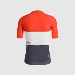 SPORTFUL Kolesarski dres s kratkimi rokavi - SUPERNOVA HERITAGE W - modra/bela/rdeča