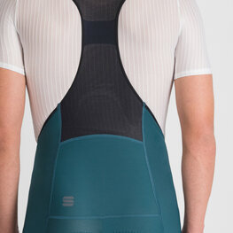 SPORTFUL Kolesarske dolge hlače z naramnicami - SUPERNOVA - zelena