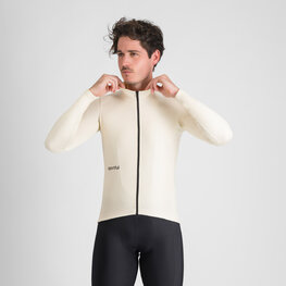 SPORTFUL Kolesarski dres z dolgimi rokavi zimski - CLASSIC THERMAL - slonovina