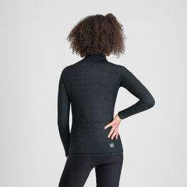 SPORTFUL Kolesarski dres z dolgimi rokavi zimski - SUPERGIARA WOOL - črna