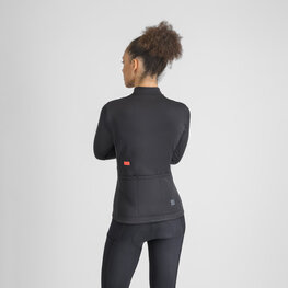 SPORTFUL Kolesarski dres z dolgimi rokavi zimski - CLASSIC THERMAL - črna