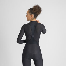 SPORTFUL Kolesarska  majica z dolgimi rokavi - WINTER LAYER W - črna