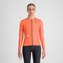 SPORTFUL Kolesarski dres z dolgimi rokavi zimski - SUPERNOVA THERMAL W - oranžna
