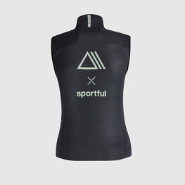 SPORTFUL Kolesarski brezrokavnik - AIRVEST  - črna