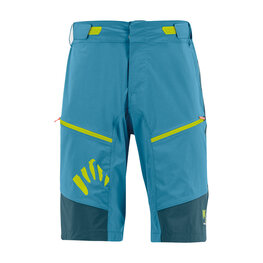 KARPOS Kolesarske kratke hlače brez naramnic - RAPID BAGGY - modra