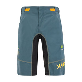 KARPOS Kolesarske kratke hlače brez naramnic - BALLISTIC EVO - modra/siva