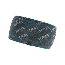 KARPOS Kolesarski trak za lase - COPPOLO MERINO - črna/bela/modra