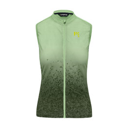 KARPOS Kolesarski dres brez rokavov - VERVE EVO - zelena