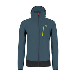 KARPOS Kolesarska  vetru odporna jakna - LOT EVO - modra/črna