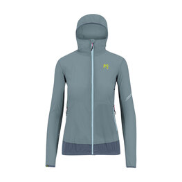 KARPOS Kolesarska  vetru odporna jakna - LOT EVO W - siva