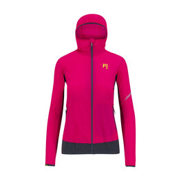 KARPOS Kolesarska  vetru odporna jakna - LOT EVO W - rožnata