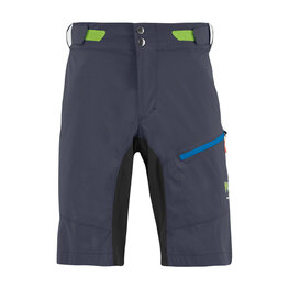 KARPOS Kolesarske kratke hlače brez naramnic - VAL VIOLA - črna