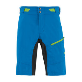 KARPOS Kolesarske kratke hlače brez naramnic - VAL VIOLA - svetlo modra