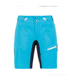 KARPOS Kolesarske kratke hlače brez naramnic - VAL VIOLA W - turkizna/modra