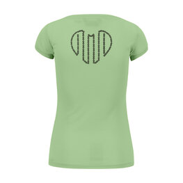 KARPOS Kolesarska  majica s kratkimi rokavi - VAL FEDERIA - zelena