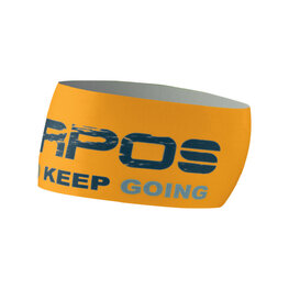 KARPOS Kolesarski trak za lase - PELMETTO - oranžna/modra