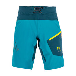 KARPOS Kolesarske kratke hlače brez naramnic - VAL DI DENTRO - modra