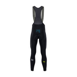 KARPOS Kolesarske dolge hlače z naramnicami - VERVE WINTER - črna
