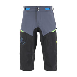 KARPOS Kolesarske kratke hlače brez naramnic - VAL FEDERIA EVO - siva/črna