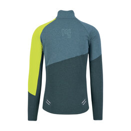 KARPOS pulover - VAL VIOLA FULL-ZIP - zelena/rumena