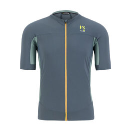 KARPOS Kolesarski dres s kratkimi rokavi - PRALONGIA EVO - siva