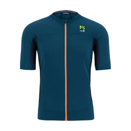 KARPOS Kolesarski dres s kratkimi rokavi - PRALONGIA EVO - modra
