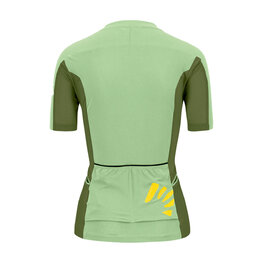 KARPOS Kolesarski dres s kratkimi rokavi - PRALONGIA EVO - zelena