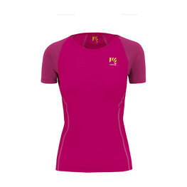 KARPOS Kolesarska  majica s kratkimi rokavi - LAVAREDO EVO W - rdeča