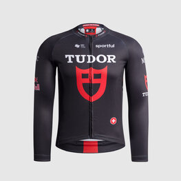 SPORTFUL Kolesarski dres z dolgimi rokavi poletni - TUDOR SUPERNOVA - črna