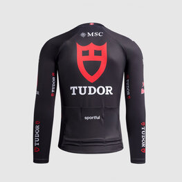 SPORTFUL Kolesarski dres z dolgimi rokavi poletni - TUDOR SUPERNOVA - črna