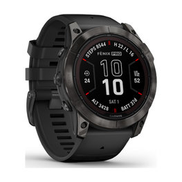 GARMIN pametna ura - FENIX 7X PRO SAPPHIRE SOLAR - črna