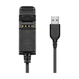 GARMIN polnilec - EDGE 20 & 25 USB-A - črna
