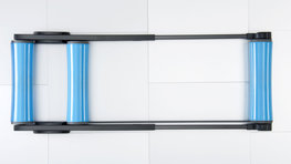 TACX vadbeni valji - GALAXIA - črna/svetlo modra