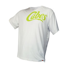 HAVEN Kolesarski dres s kratkimi rokavi - CUBES - bela/zelena