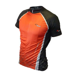 HAVEN Kolesarski dres s kratkimi rokavi - INFINITY - črna/rdeča